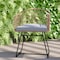 Flash Furniture 3PC Natural Rattan Rope Bistro Set with Side Table TW-VN01516-NAT-LGY-GG - alternate 6
